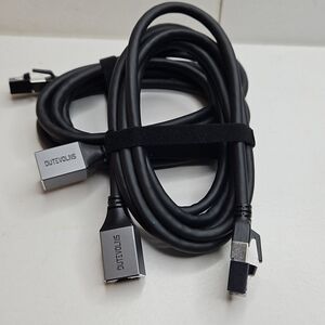 8 Pin 5 Meter RJ45 Mobile Radio Removable Separation Mic Extension Cable Cord